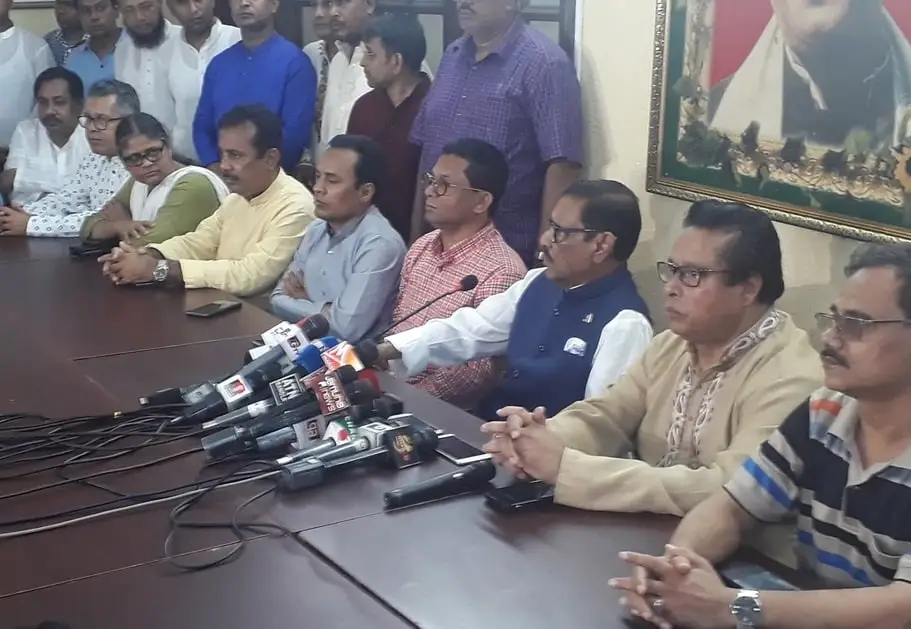 ছাত্রলীগের সংকট নিয়ে দায়িত্বপ্রাপ্তরা জবাব দিতে পারবেন: ওবায়দুল কাদের