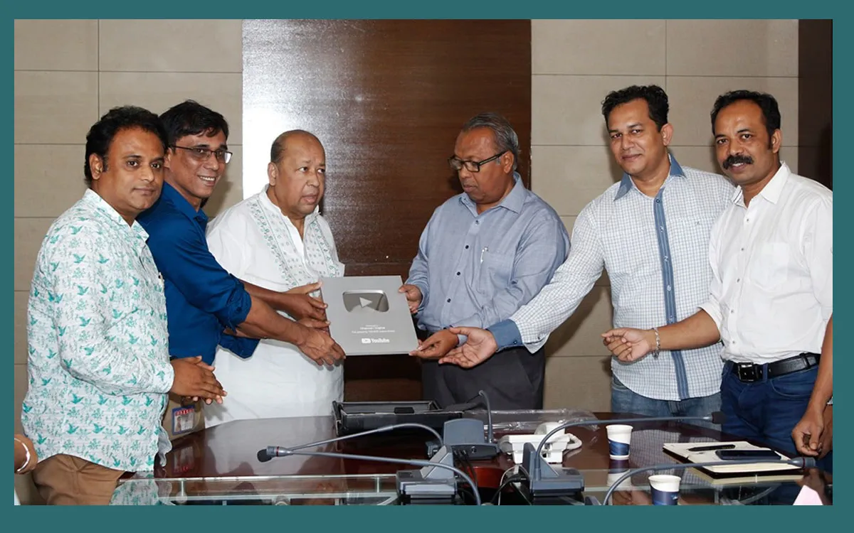 ইউটিউবের সম্মাননা পেল চ্যানেল আই ডিজিটাল