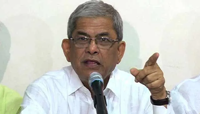 গণতন্ত্রকে ফেরানোর লক্ষ্যে মানুষ সব কিছু ত্যাগে প্রস্তুত: মির্জা ফখরুল