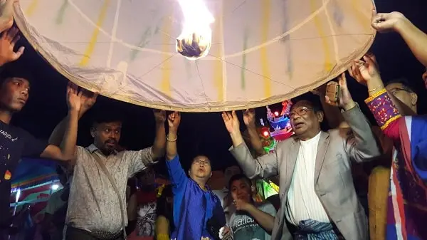 বান্দরবানে জাঁকজমক আয়োজনে প্রবারণা পূর্ণিমা শুরু