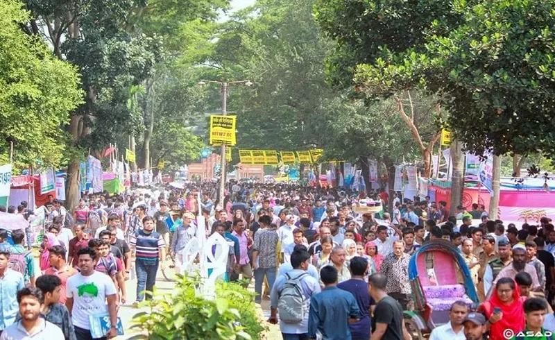 জাবিতে প্রথম বর্ষের ভর্তি পরীক্ষা সম্পন্ন
