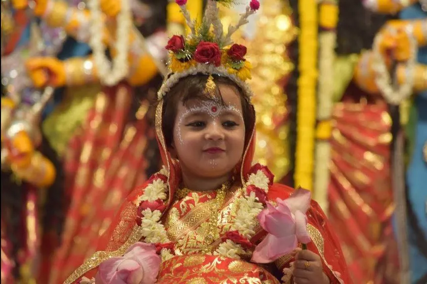 দুর্গোৎসবের মহাষ্টমী-কুমারী পূজা আজ