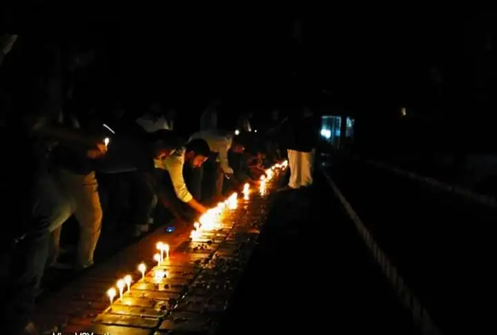 আবরার স্মরণে জাবি ছাত্রলীগের শোক র্যালি, মোমবাতি প্রজ্বলন