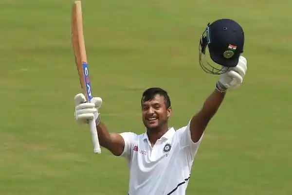 মায়াঙ্কের ডাবল সেঞ্চুরিতে রান পাহাড়ে ভারত