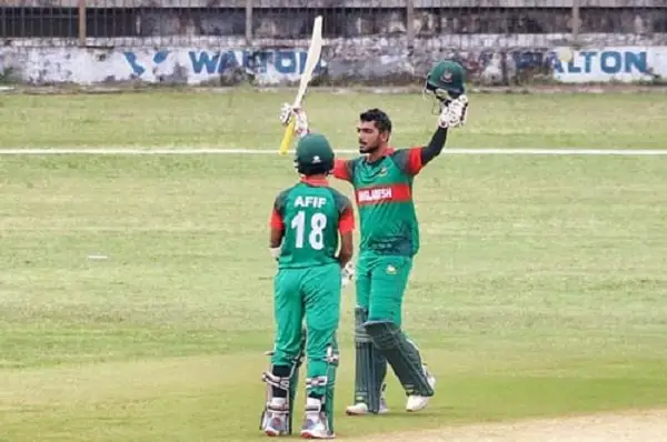 শ্রীলঙ্কায় সাইফের সেঞ্চুরি