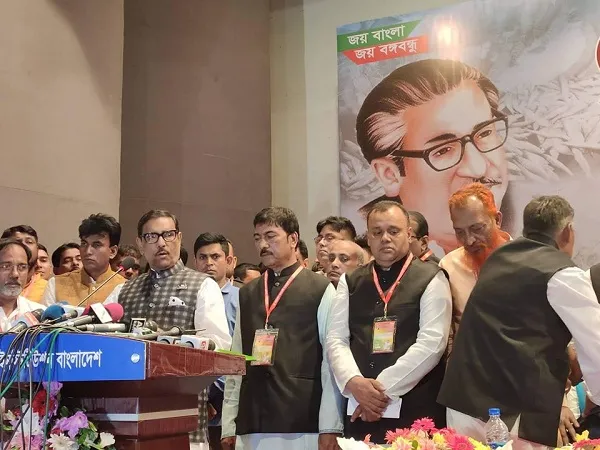 আন্দোলনের নামে নৈরাজ্য সৃষ্টি করলে জবাব দেয়া হবে: ওবায়দুল কাদের