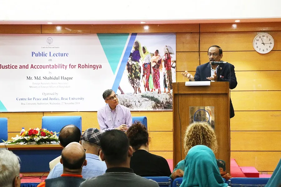 মিয়ানমারের দায়বদ্ধতা নিশ্চিতে আন্তর্জাতিক চাপ বাড়াতে হবে: পররাষ্ট্র সচিব