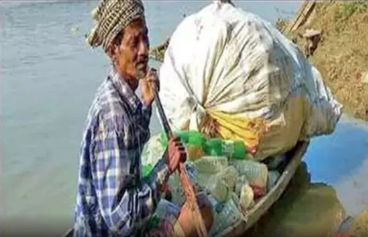 ভারত-প্লাস্টিক বর্জ্য-গঙ্গা নদী
