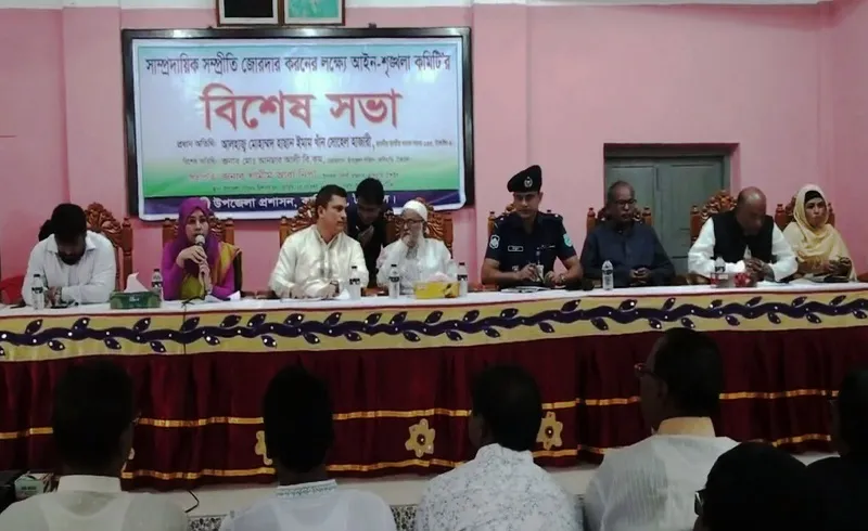 টাঙ্গাইলে প্রতিমা ভাঙার ঘটনায় আইনশৃঙ্খলা কমিটির জরুরী সভা
