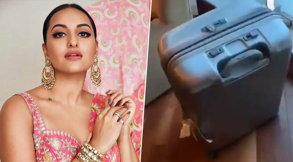 লাগেজ ভাঙায় বিমান কর্মীদের ওপর খেপেছেন সোনাক্ষী