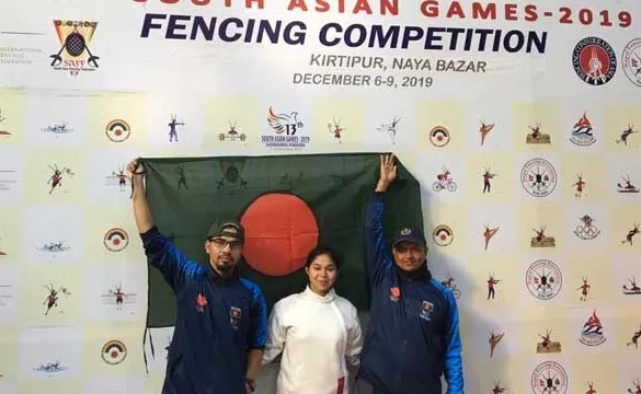 ফেন্সিংয়ে সোনা জিতলেন ফাতেমা