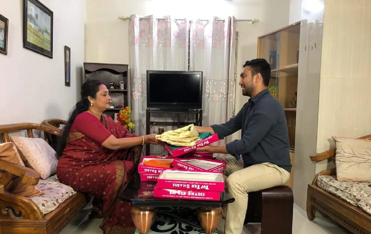 মাকে নিয়ে অভিনয় করলেন জোভান