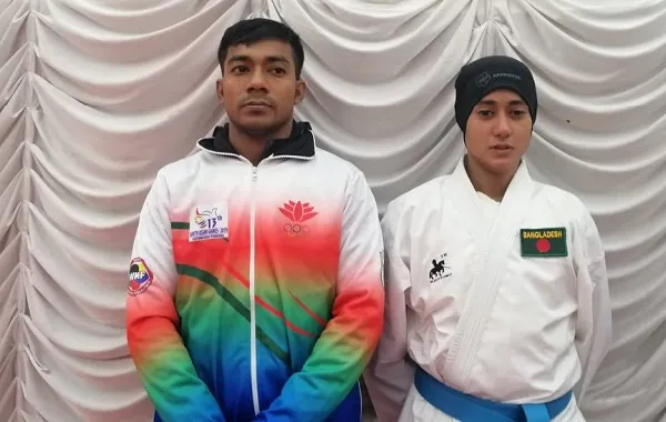 কারাতে রুপা আনলেন কামাল ও বর্না