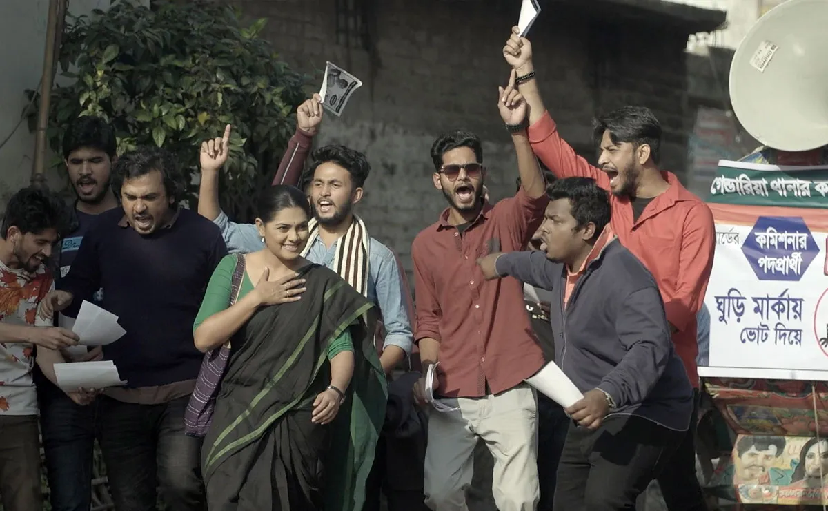 ওয়ার্ড কমিশনার প্রার্থী যখন অভিনেত্রী তিশা!