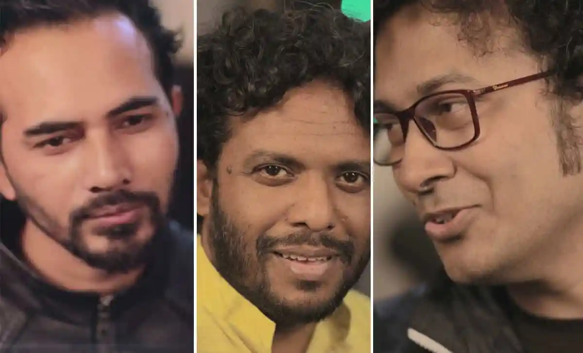 তিনজন ব্যক্তির মুখের ছবি, বিভিন্ন পেশার মানুষ. Channel i News - চ্যানেল আই নিউজ