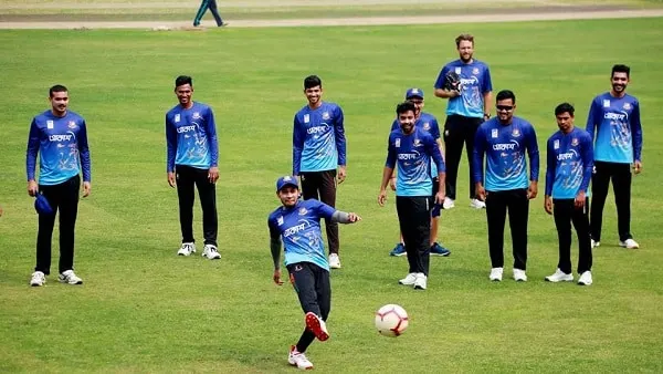 বাংলাদেশ ক্রিকেট দল অনুশীলনে মাঠে প্রস্তুতি নিচ্ছে।. Channel i News - চ্যানেল আই নিউজ