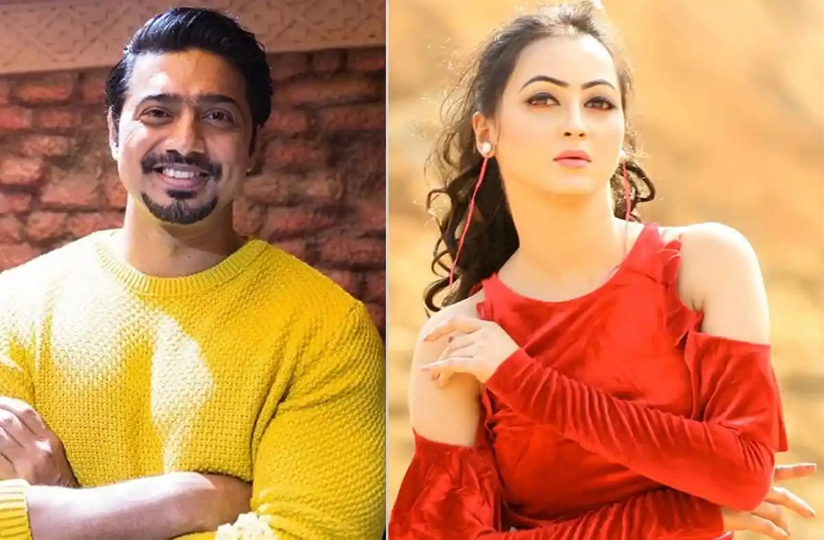 দুইজন ব্যক্তির ছবি, একজন পুরুষ ও একজন মহিলা, আলাদা আলাদা পটভূমিতে. Channel i News - চ্যানেল আই নিউজ
