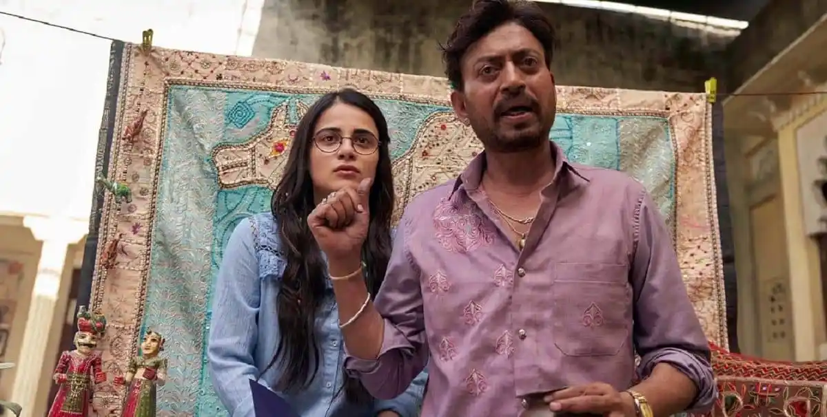 ইরফানের বাজিমাৎ সিনেমার ট্রেলার থেকে দৃশ্য, দুই অভিনেতা কথোপকথন করছেন. Channel i News - চ্যানেল আই নিউজ
