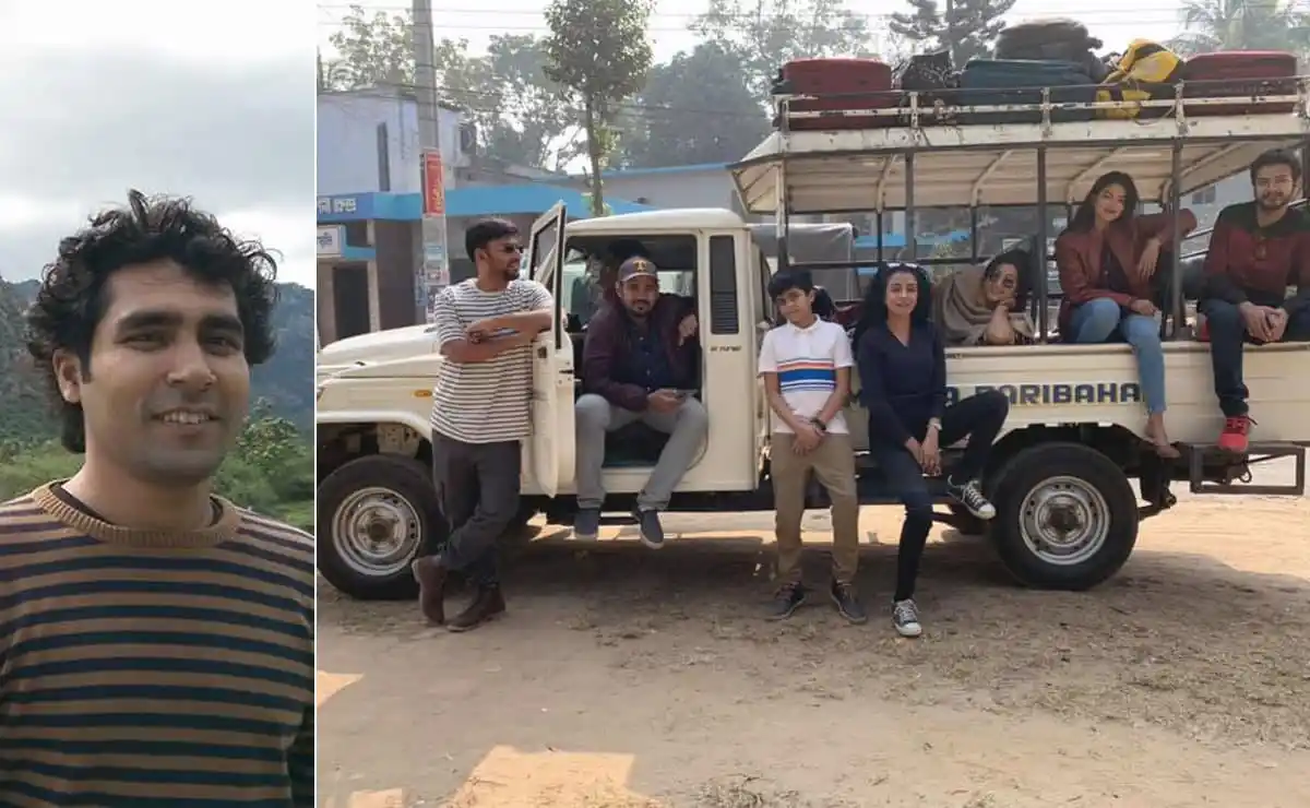 বাংলাদেশের একটি গ্রামীণ পরিবেশে পর্যটকদের জন্য প্রস্তুত ট্রাক. Channel i News - চ্যানেল আই নিউজ