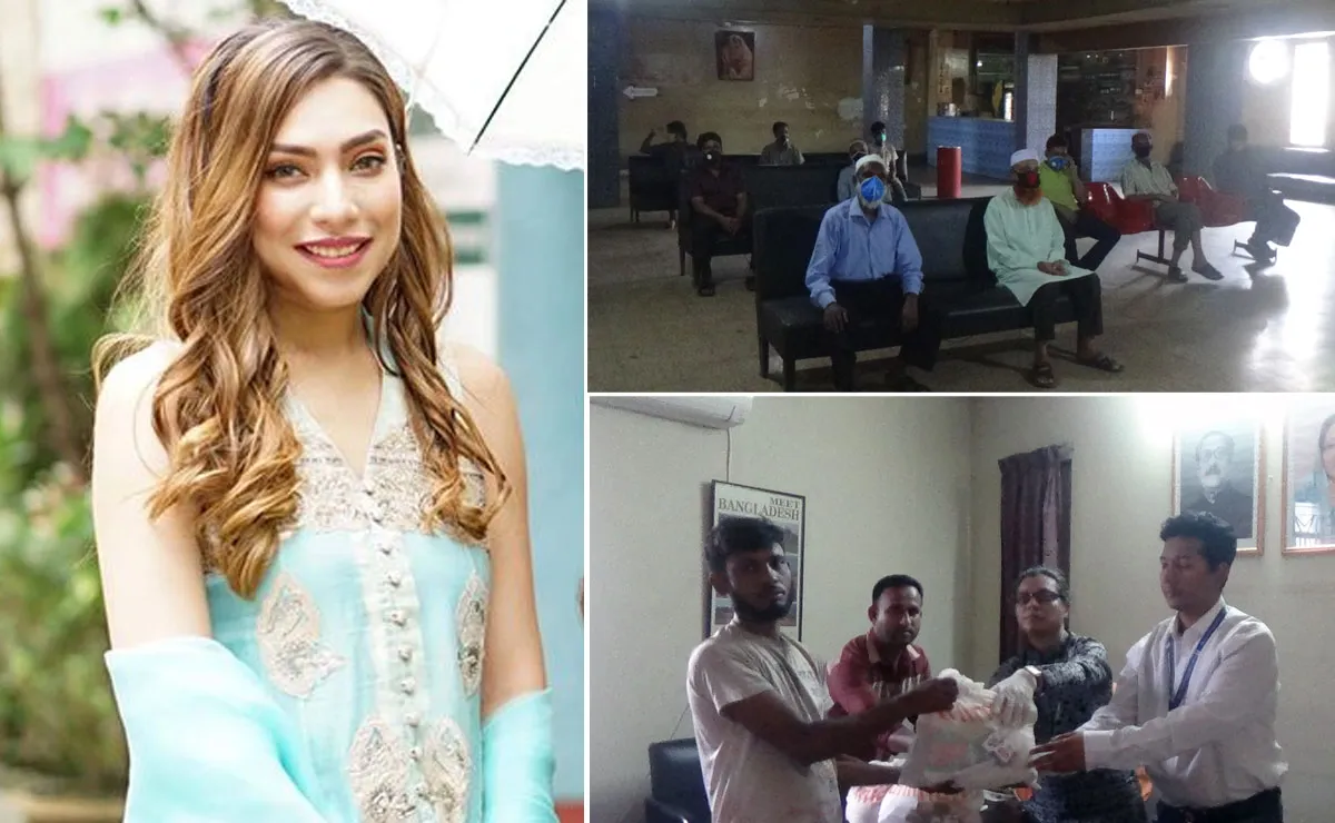 অভিনেত্রী ও কর্মচারীদের বিভিন্ন কার্যক্রমের ছবি. Channel i News - চ্যানেল আই নিউজ