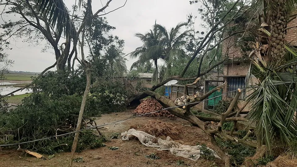 আম্পানে প্রাথমিক ক্ষতি ১১’শ কোটি টাকা