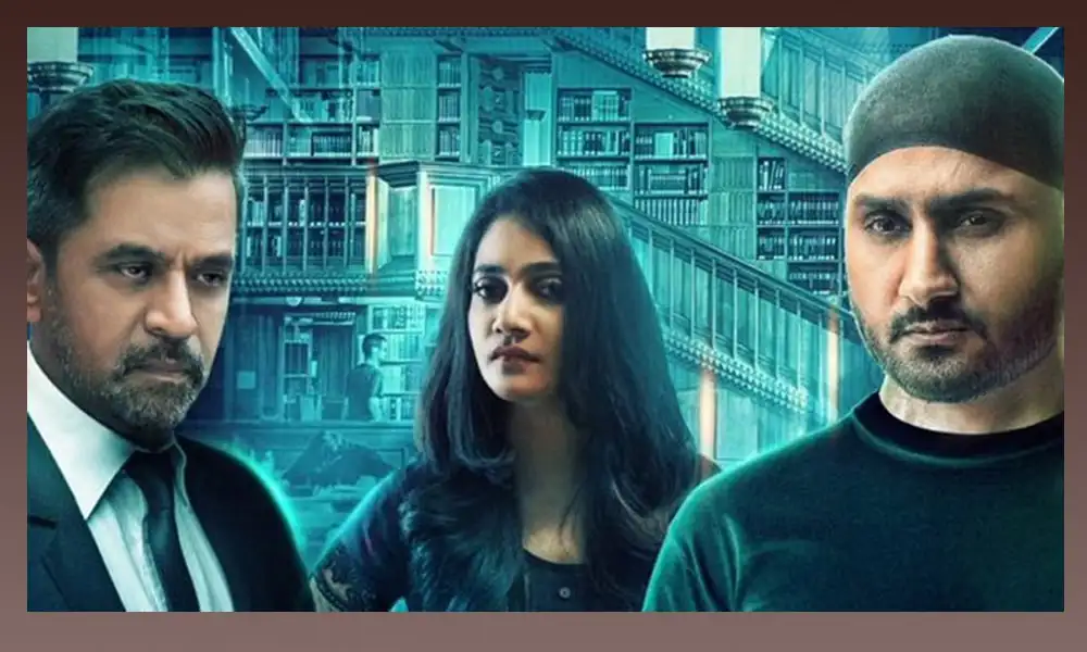 তামিল সিনেমায় হরভজনের চরিত্রের দৃশ্য, তিনজন অভিনেতা একসঙ্গে. Channel i News - চ্যানেল আই নিউজ