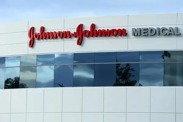 Johnson & Johnson Medical building exterior with logo visible. Channel i News - চ্যানেল আই নিউজ