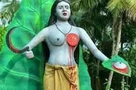 নাঙ্গেলীর অন্যায় রীতির প্রতিবাদে চিত্রশিল্পের প্রতীকী ছবি. Channel i News - চ্যানেল আই নিউজ