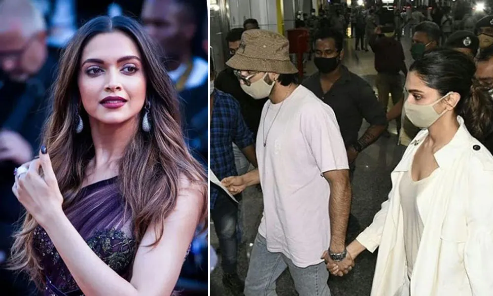 দীপিকা চোপড়া ও অন্যরা গ্রেপ্তার এড়াতে নিরাপত্তা চেকিংয়ে. Channel i News - চ্যানেল আই নিউজ