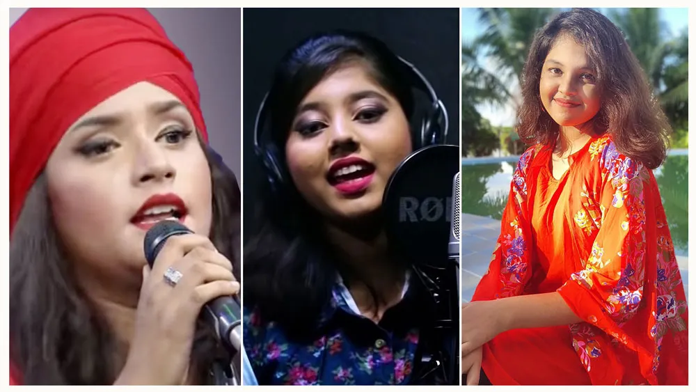 বাংলাদেশের বিভিন্ন গায়িকা মঞ্চে গান পরিবেশন করছে. Channel i News - চ্যানেল আই নিউজ