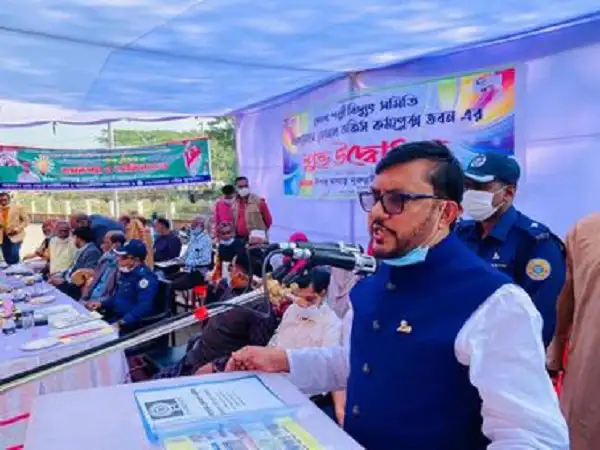 চরাঞ্চলে বিদ্যুৎ সংযোগের জন্য সাবমেরিন ক্যাবল প্রকল্পের উদ্বোধন. Channel i News - চ্যানেল আই নিউজ