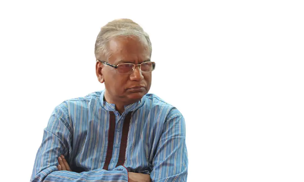 নাসির উদ্দিন ইউসুফের ছবি, পেছনে সাদা পটভূমি, চোখে চশমা. Channel i News - চ্যানেল আই নিউজ