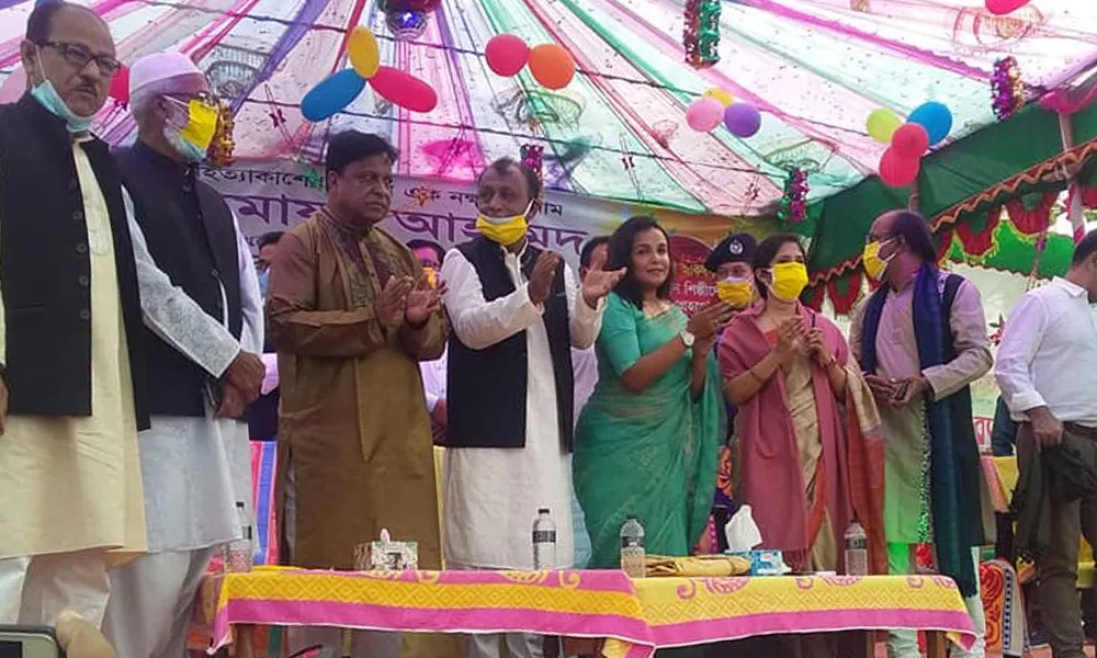 চ্যানেল আই অনলাইন এর ভিত্তিপ্রস্তর স্থাপন অনুষ্ঠানে অতিথি ও অতিথিরা. Channel i News - চ্যানেল আই নিউজ
