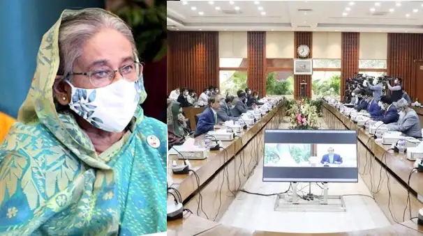 প্রধানমন্ত্রীর বৈঠক ও নারী নেত্রীর ছবি, বাংলাদেশ. Channel i News - চ্যানেল আই নিউজ