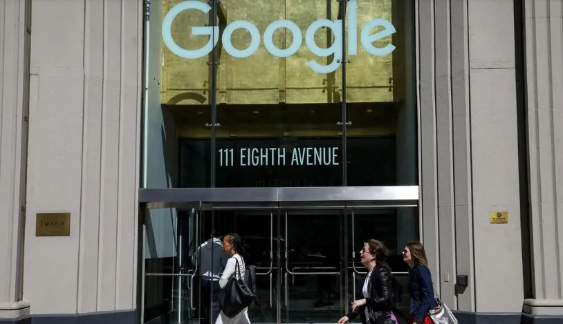 Google অফিসের প্রধান প্রবেশদ্বার, ১১১ ইথ অ্যাভিনিউ, নিউ ইয়র্ক।. Channel i News - চ্যানেল আই নিউজ