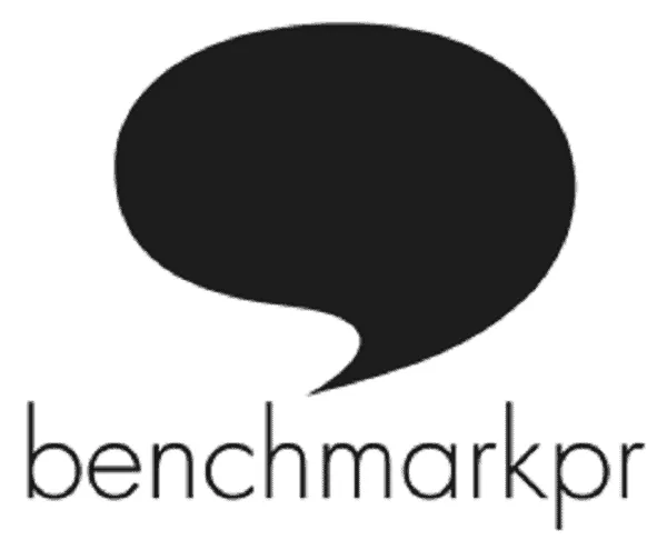 BenchmarkPR logo, a black speech bubble with the company name. Channel i News - চ্যানেল আই নিউজ