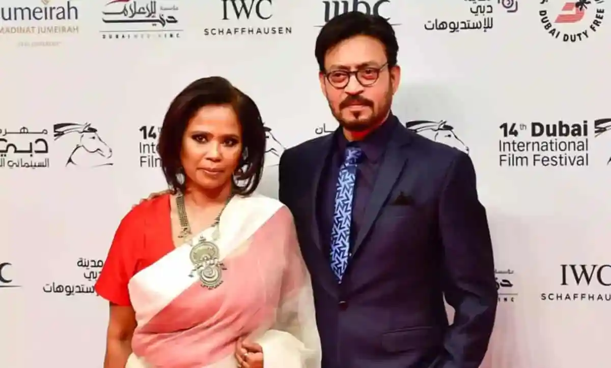 দুটি ব্যক্তির ছবি, এক নারী ও এক পুরুষ, দুবাই আন্তর্জাতিক চলচ্চিত্র উৎসবে উপস্থিত. Channel i News - চ্যানেল আই নিউজ