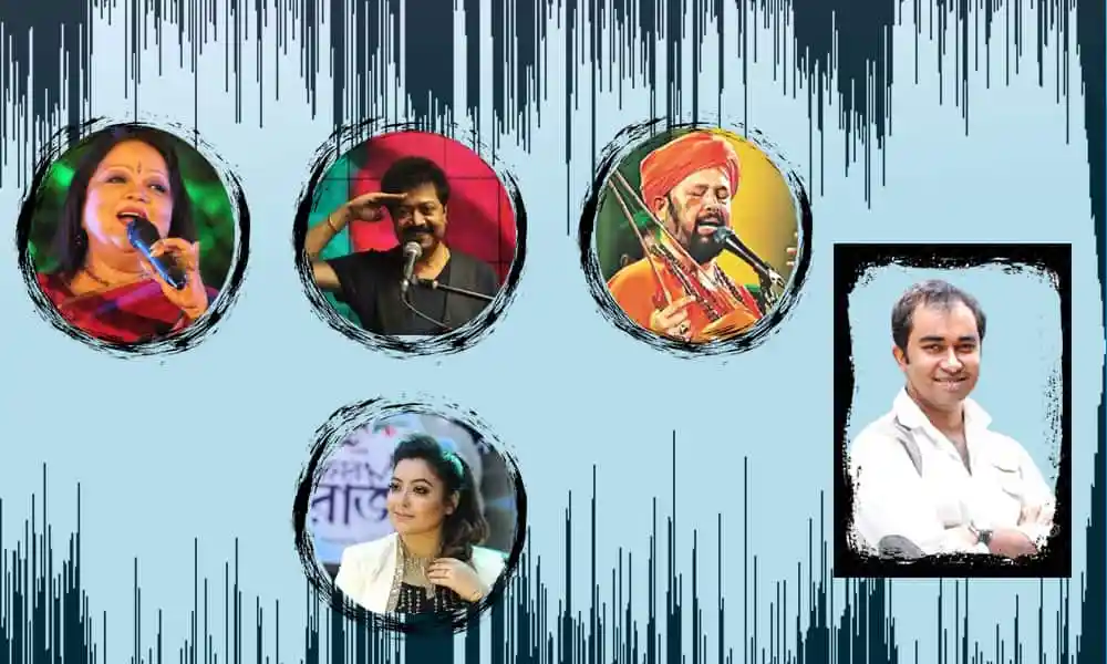 বাংলাদেশি শিল্পীদের একদিনে ইমন সাহার ৫ গান রেকর্ডের ছবি. Channel i News - চ্যানেল আই নিউজ