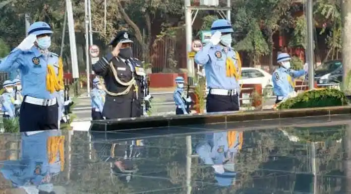 ভারতীয় বিমান বাহিনী প্রধানের শিখা অনির্বাণে উপস্থিতি. Channel i News - চ্যানেল আই নিউজ