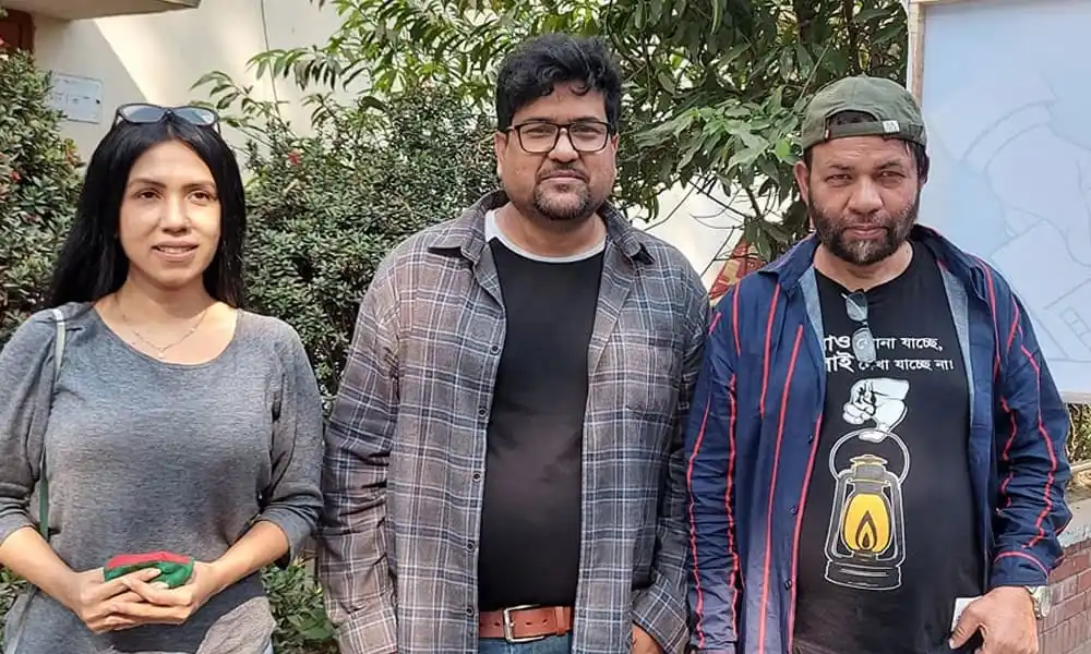 ডিরেক্টরস গিল্ড নির্বাচনে অংশগ্রহণকারী সদস্যরা. Channel i News - চ্যানেল আই নিউজ