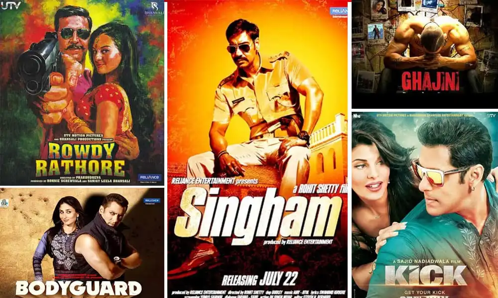 বলিউডের দক্ষিণী রিমেকে বলিউড হিট সিনেমার পোস্টার. Channel i News - চ্যানেল আই নিউজ