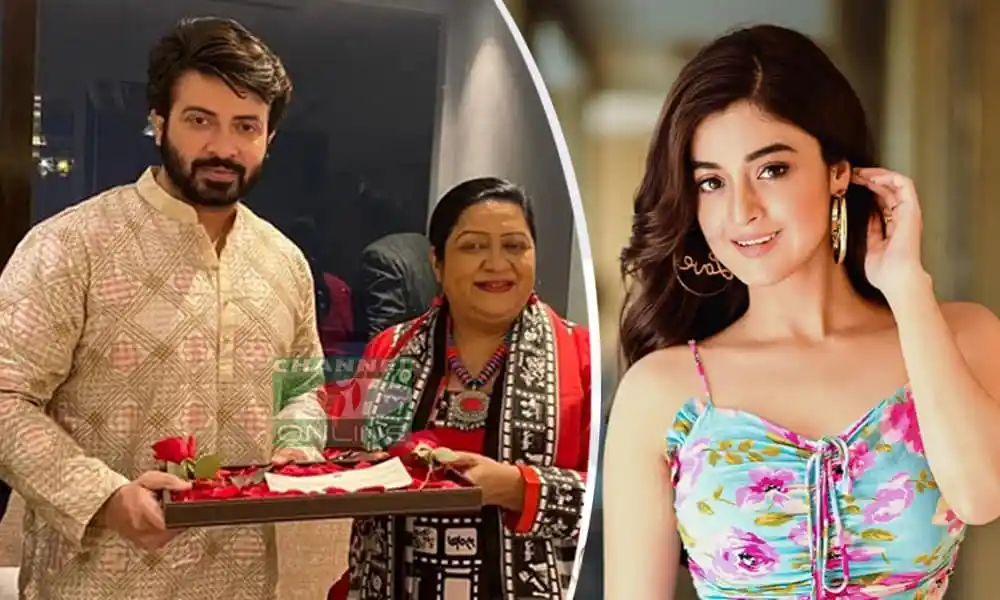 শাকিব খান ও দর্শনা বণিকের ছবি, ঈদ উপলক্ষে সিনেমার প্রচার. Channel i News - চ্যানেল আই নিউজ