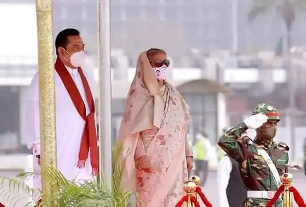 শ্রীলঙ্কার প্রধানমন্ত্রী ঢাকায় রাষ্ট্রীয় সম্মানে উপস্থিত. Channel i News - চ্যানেল আই নিউজ