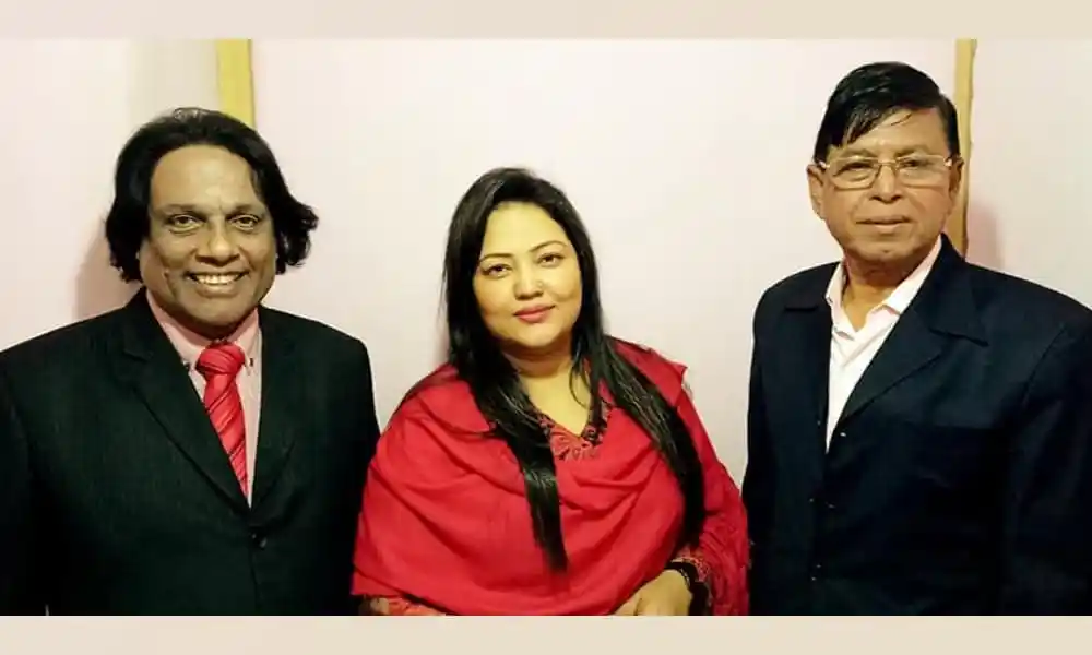 শিল্পী জানে আলমের ছবি, হাস্যোজ্জ্বল মুখের ছবি।. Channel i News - চ্যানেল আই নিউজ