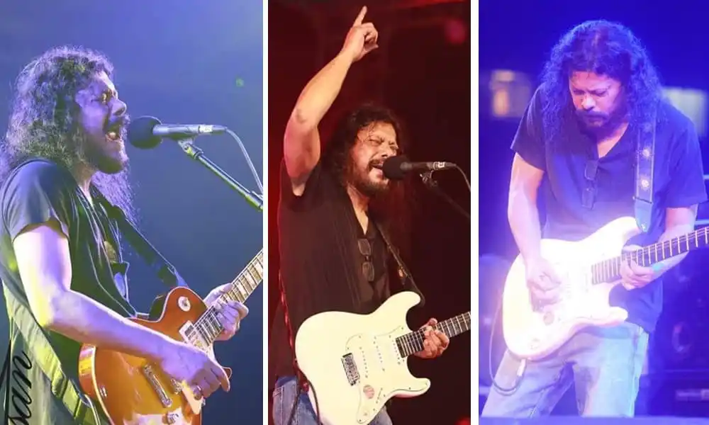 জেমস গানের পরিবেশনা, গিটার বাজাচ্ছেন, মঞ্চে পারফর্মিং. Channel i News - চ্যানেল আই নিউজ