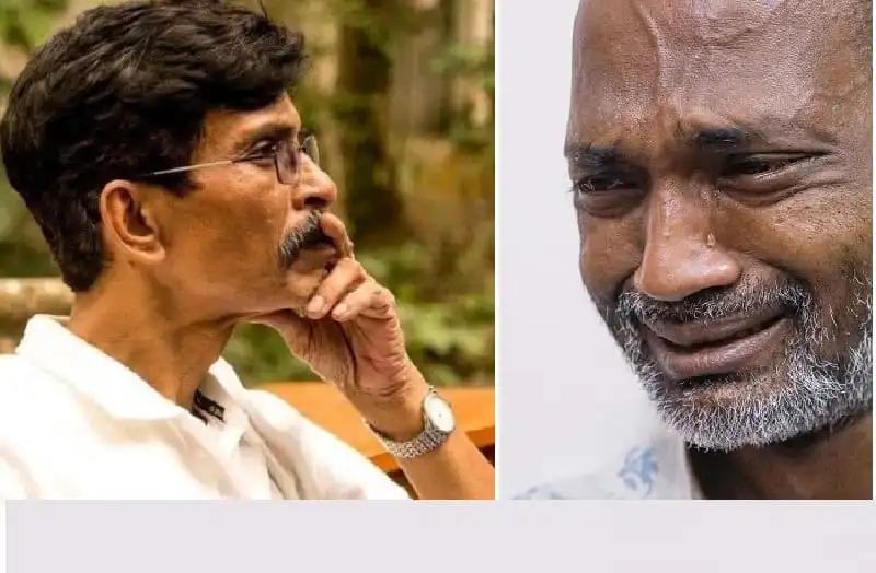 দুই ব্যক্তি গভীর ভাবনায়, একজন ভাবুক অন্যজন কাঁদছেন. Channel i News - চ্যানেল আই নিউজ