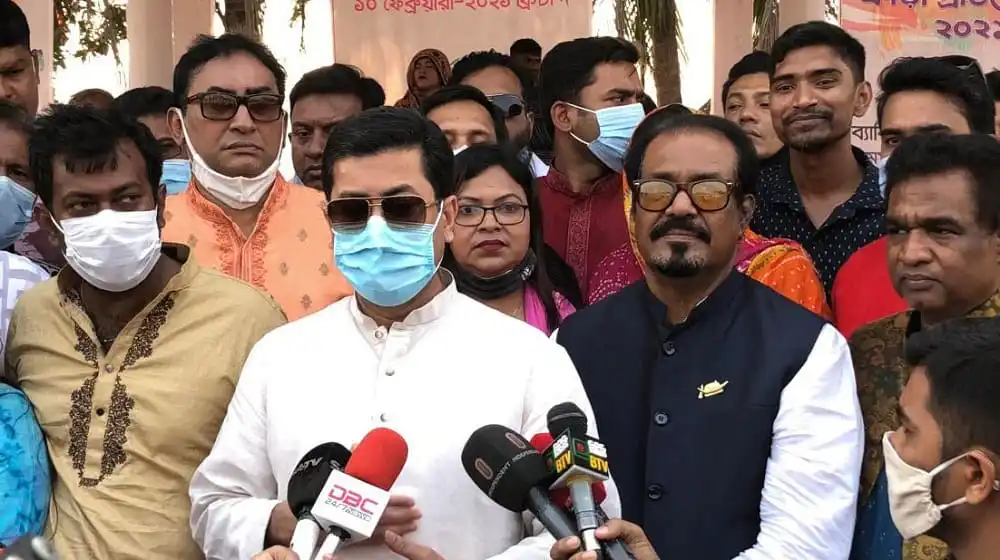 প্রতিনিধিদের সঙ্গে তাপসের সাক্ষাৎকার, জমি অধিগ্রহণের পরিকল্পনা. Channel i News - চ্যানেল আই নিউজ