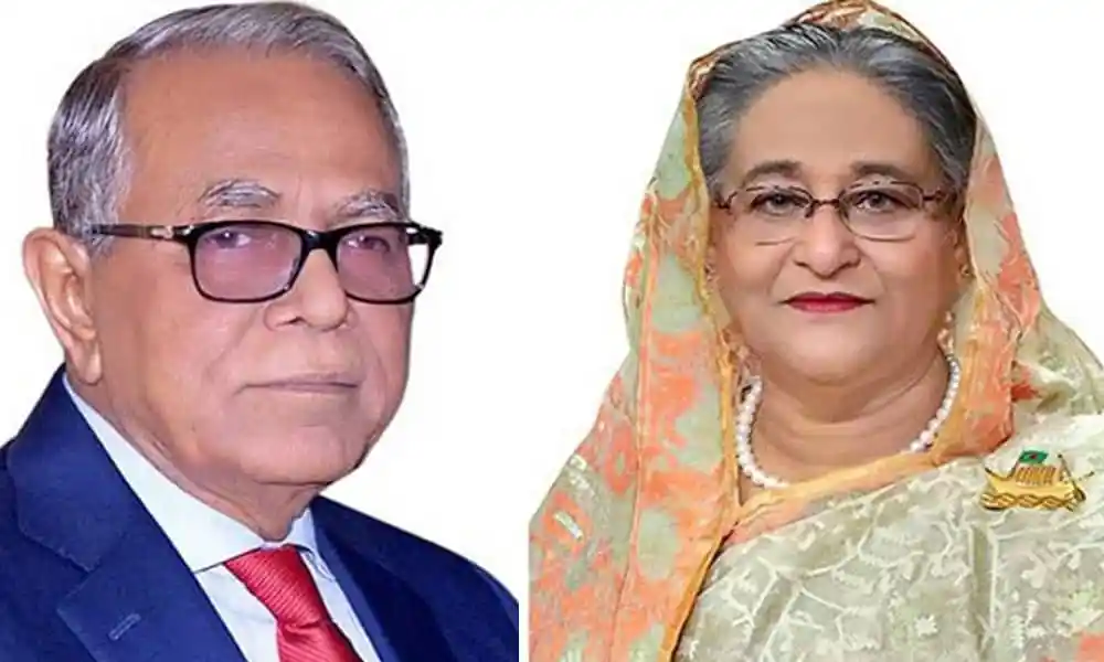 প্রধানমন্ত্রী ও রাষ্ট্রপতির শোক প্রকাশের ছবি. Channel i News - চ্যানেল আই নিউজ