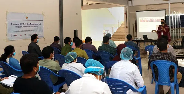 ডাক্তার ও নার্সদের জন্য কোভিড-১৯ প্রশিক্ষণ কর্মশালা অনুষ্ঠিত. Channel i News - চ্যানেল আই নিউজ