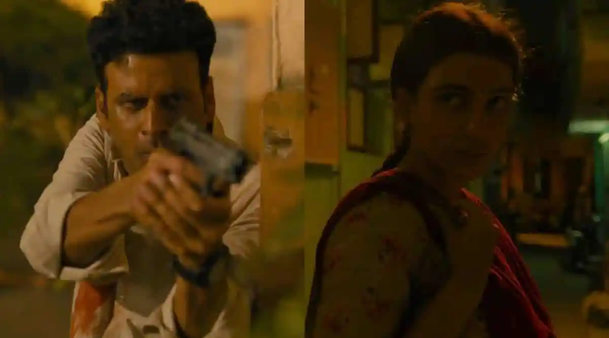 একজন ব্যক্তি পিস্তল নিয়ে অন্যজনের দিকে তাকাচ্ছে, রাতের সময়. Channel i News - চ্যানেল আই নিউজ